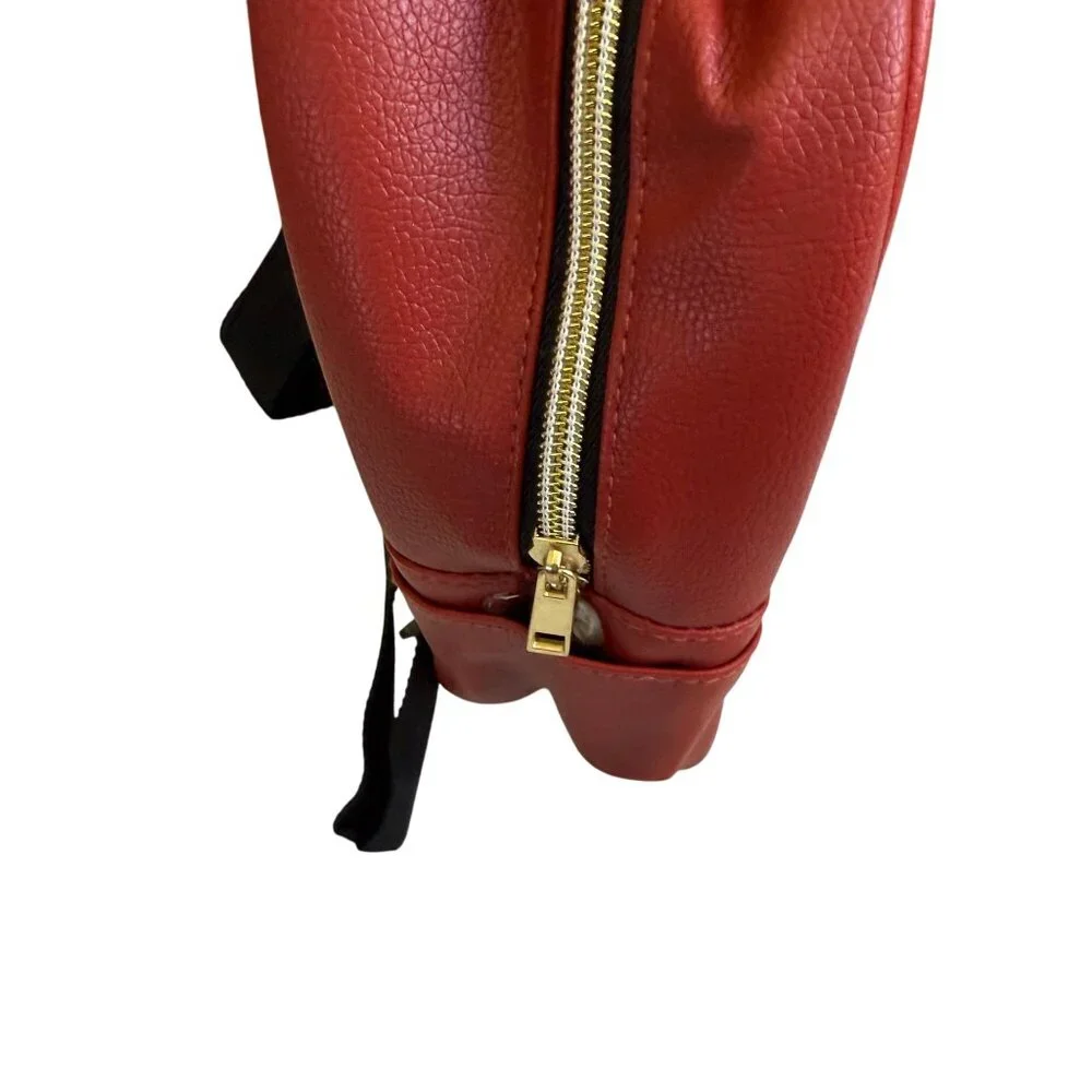 Harry Potter Faux Leather Gryffindor Mini Backpack Women's Red Everyday School